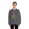 Demon Swirl Eyes Crewneck Sweatshirt